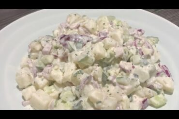 Best Cucumber & potatoe Salad Recipe | Quick Salad Recipe