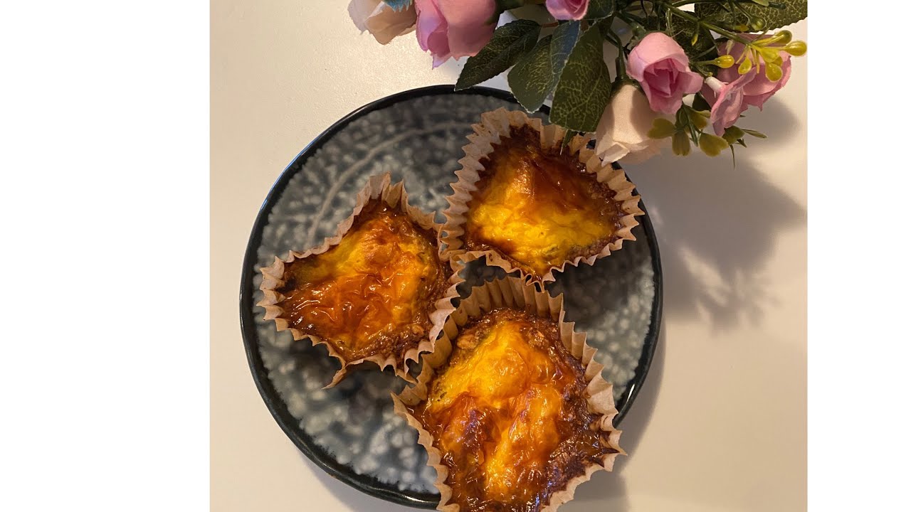 Healthy Egg Tarts #healthyrecipes #weightlossrecipes #easybaking Healthy Egg Tarts #healthyrecipes #weightlossrecipes #easybaking