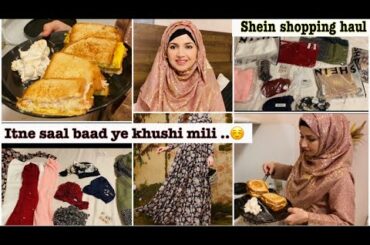 Shein shopping haul and detail review/ crisp healthy sandwich