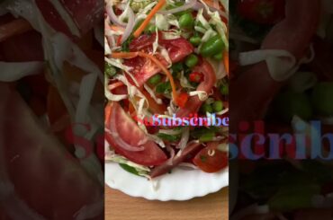 #Healthy Salad Recipe #Mixed Salad Preparation #Shorts