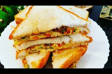 Cheese Omelate Sandwich | Healthy Breakfast Recipe | Kids Tiffin recipe | Lunchbox Recipe