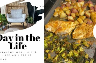 Day in the Life of a Blind Girl | Healthy Dinner | Lanai DIY