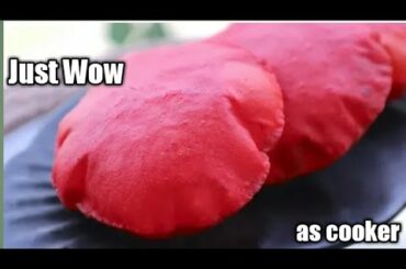 Beet root poori -Beet root poori healthy recipes from as cooker