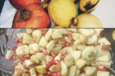 Quick and Easy Fruit Chaat Recipe|Fruit chaat good for healthy|Nadia Rehman.