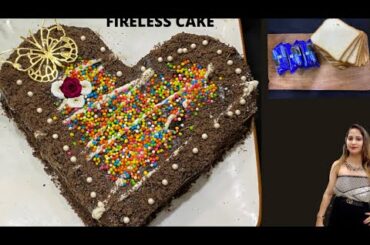 5Min Simple Oreo bread heart shaped cake recipe |Bread recipe| Easy cake recipe at home| @SPICE SEA