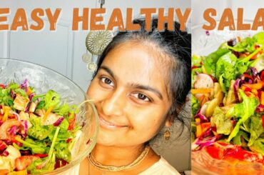 BEST SALAD RECIPE || Easy and healthy|| Made under 10 minutes|| Vegan/vegetarian salad recipe ||