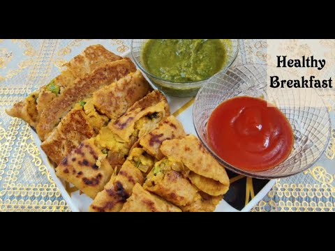 Wheat flour Healthy Breakfast | Breakfast recipe | Less Oil Breakfast recipe | Wheat flour Breakfast Wheat flour Healthy Breakfast | Breakfast recipe | Less Oil Breakfast recipe | Wheat flour Breakfast