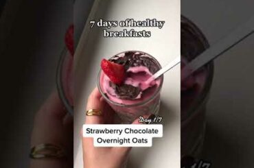 7 Days of Healthy Breakfast 1/7 | Healthy Breakfast #recipe