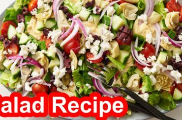 Healthy and Delicious Salad Recipe | Everyday Salad with green olives | #shorts