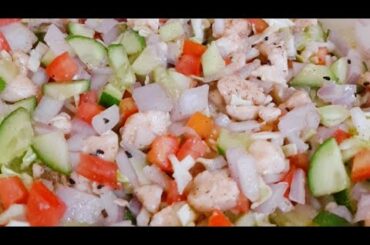 veggies salad || Easy chicken and veggies salad || Salad Recipes || Shorts