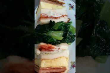Egg With Ham Sandwich / Healthy Sandwich #short #tops
