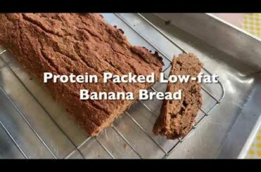 Low-fat Protein Banana Bread You Need to Try | Healthy Dessert Recipe