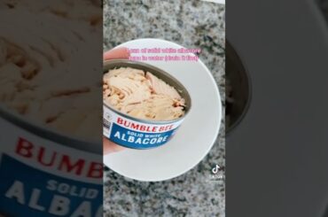 Healthy Tuna salad    #recipes #salad #tiktokrecipe #healthy #mealprep #snack #viral