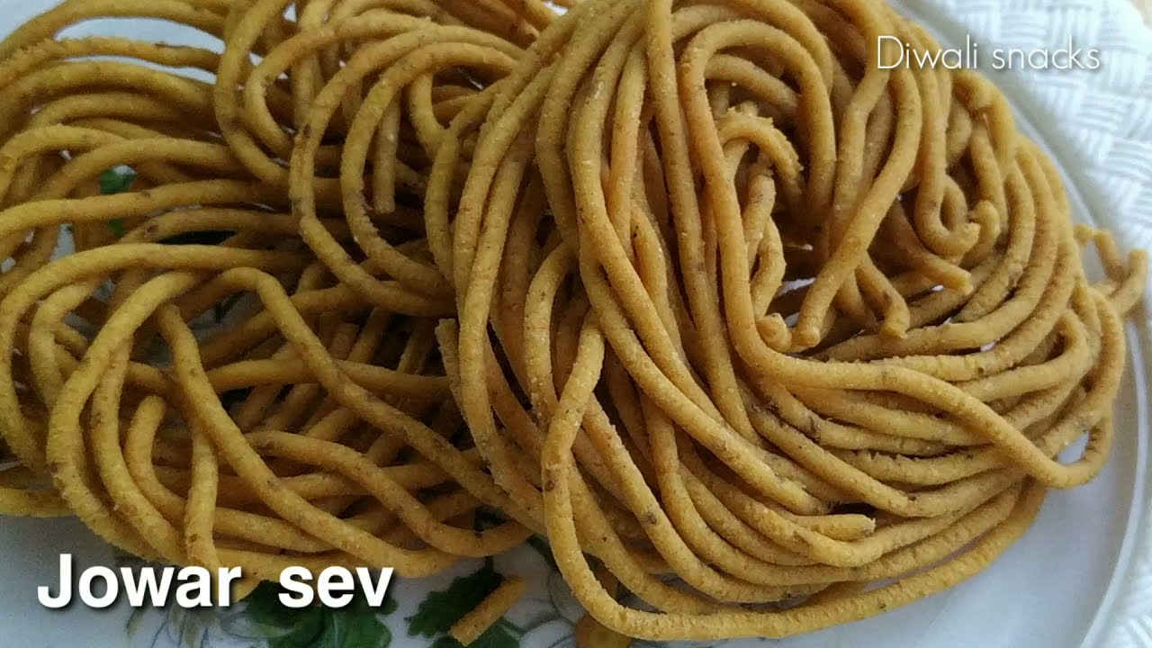 jowar flour sev – jowar snacks – jowar flour recipes – diwali Nasta jowar flour sev - jowar snacks - jowar flour recipes - diwali Nasta