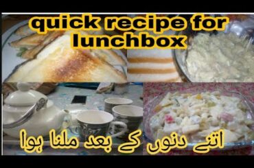 only two healthy ingredients and make lunch box by Maria Vlogs and Recipe/outing vlog