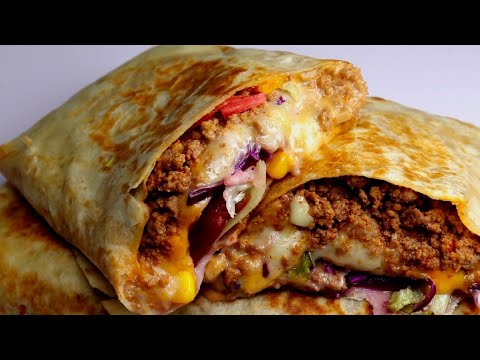 Beef Cheese Wrap,Beef burrito By Recipes of the World Beef Cheese Wrap,Beef burrito By Recipes of the World