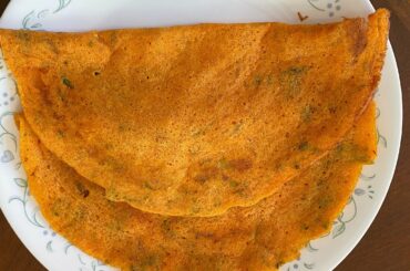 Healthy Breakfast recipe | carrot dosa | dosa recipe| kids lunch box recipe | #shorts