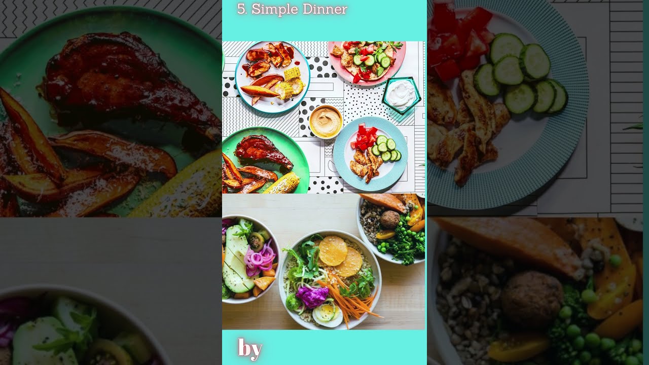 5 Simple Dinner Ideas for Healthy Eating in Real Life | #shorts | best dinner ideas 5 Simple Dinner Ideas for Healthy Eating in Real Life | #shorts | best dinner ideas