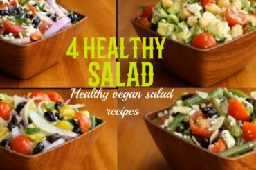 4 Healthy Salad Recipes For Weight Loss | Easy Salad Recipes