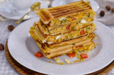 How to Make a Simple Toasted Bread Sandwich - EASY & DELICIOUS - ZEELICIOUS FOODS