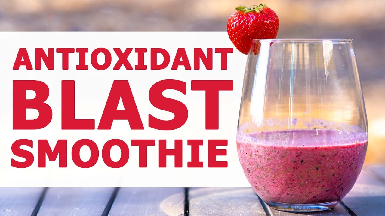 Healthy Antioxidant Berry-Blast Smoothie Recipe Healthy Antioxidant Berry-Blast Smoothie Recipe