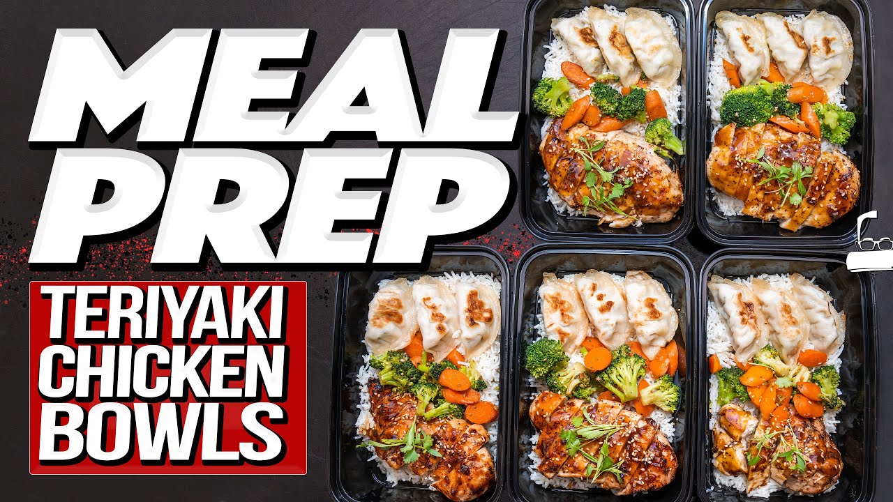 EASY AND DELICIOUS MEAL PREP – TERIYAKI CHICKEN BOWLS | SAM THE COOKING GUY EASY AND DELICIOUS MEAL PREP - TERIYAKI CHICKEN BOWLS | SAM THE COOKING GUY