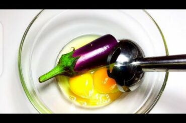 New Recipe||Mix Egg With Eggplant Make This Amazing Snacks Recipe|| Snacks Recipe