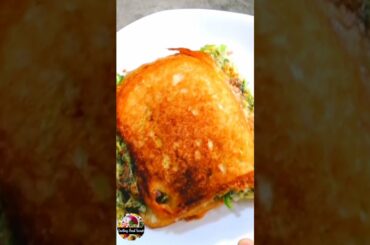 1 minute Easy & Quick Breakfast recipe | 1 Minute sandwich recipe | Healthy and delicious