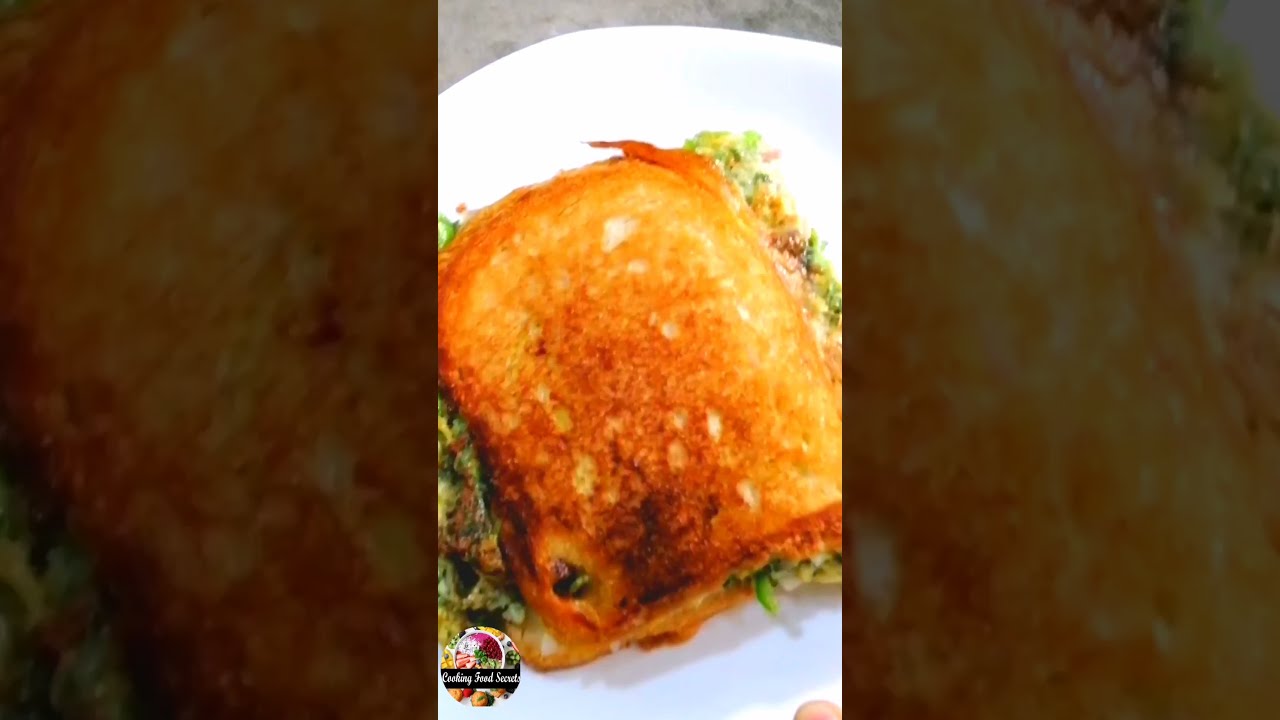 1 minute Easy & Quick Breakfast recipe | 1 Minute sandwich recipe | Healthy and delicious 1 minute Easy & Quick Breakfast recipe | 1 Minute sandwich recipe | Healthy and delicious