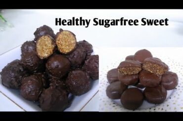 Healthy SugarFree Sweet Recipe Just In 10 Minutes l Quick and Easy Homemade sweet l Dessert Recipe