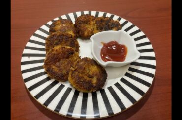 Soya chunks Tikki/ meal maker  patties recipe | Healthy  snack Recipe