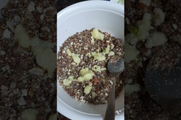 healthy and tasty snack recipe | dates-dryfruits ladoos.
