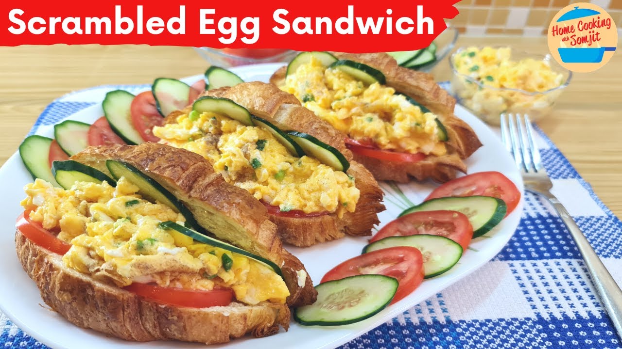 Scrambled Egg Sandwich Recipe Scrambled Egg Sandwich Recipe