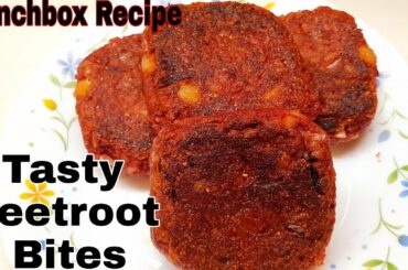 Beetroot tiffin recipe | healthy snacks for kids | Beetroot Bites @Tiffin Triangle