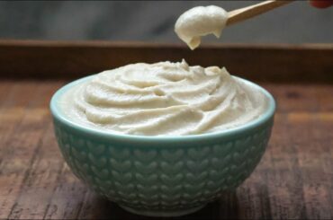 Oil Free Plant-Based Mayonnaise with Cauliflower | Healthy Vegetable Dip Recipe