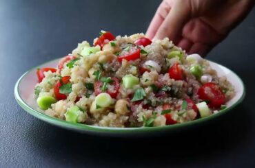 3 Healthy Lunch Ideas -Ground Chicken with Rice | Chicken Salad with Fruits | Turkey with brown rice