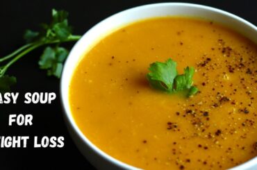 Pumpkin Soup Recipe For Weight Loss | How To Make Healthy Pumpkin Soup | Easy & Tasty Pumpkin Soup