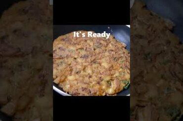 Easy Breakfast Recipe | Potato Omelette Recipe | Healthy Breakfast for kids  #shorts