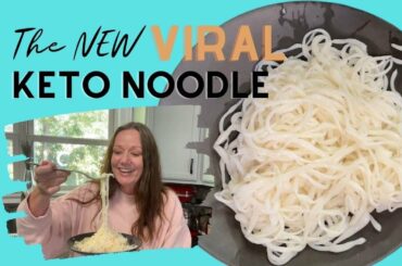 The NEW Viral Keto Noodle Recipe! (I tested it! Is it too good to be true?) #NOODLEFICATION