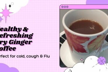 Healthy coffee using homemade coffee powder | Dairy free and sugar free vegan coffee  #shortsdrinks