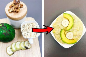 Healthy Oatmeal Recipes For Weight Loss | AVOCADO OATMEAL