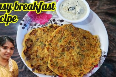 Easy breakfast recipe/instant dosa recipe/healthy breakfast recipe
