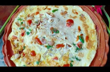 Easy making Omlet #eveningsnacks #healthysnacks #dietrecipe #shorts