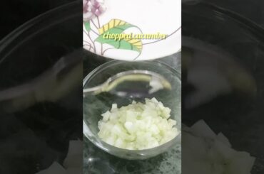 Cucumber Healthy Salad