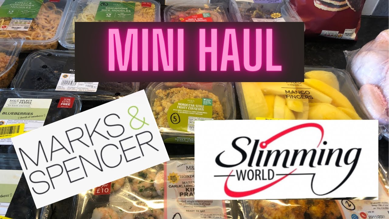 Mini M&S Haul | Slimming World friendly | Easy healthy lunch ideas | November 2021 Mini M&S Haul | Slimming World friendly | Easy healthy lunch ideas | November 2021