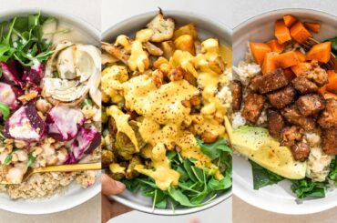 BALANCED WINTER BOWLS / plant based vegan (full recipes)