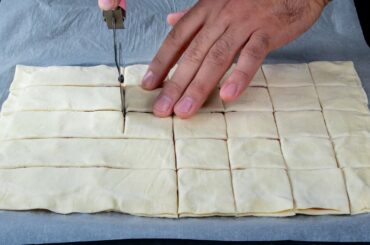 I ADORE this HEALTHY snack! With pastry dough from the STORE