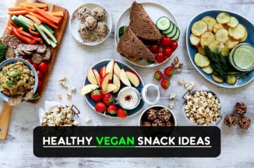 Healthy Vegan Snack Ideas | Vegan snack recipes