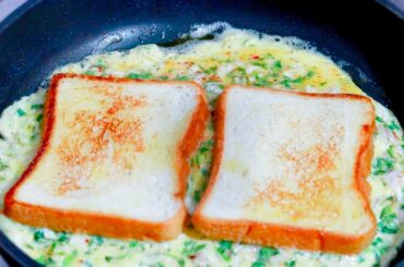 Breakfast Recipe | Healthy Breakfast | Less Ingredients Breakfast Recipe | Sandwich Recipe