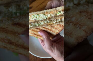 5 min Grill Sandwich Recipe | Healthy Sandwich |ASMR Recipe | ASMR Sandwich Recipe #shorts #sandwich
